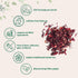 200 Count Organic Hibiscus Tea Bags, | Premium Source from Hibiscus Flowers | Caffeine Free Herbal Tea | Eco-Friendly