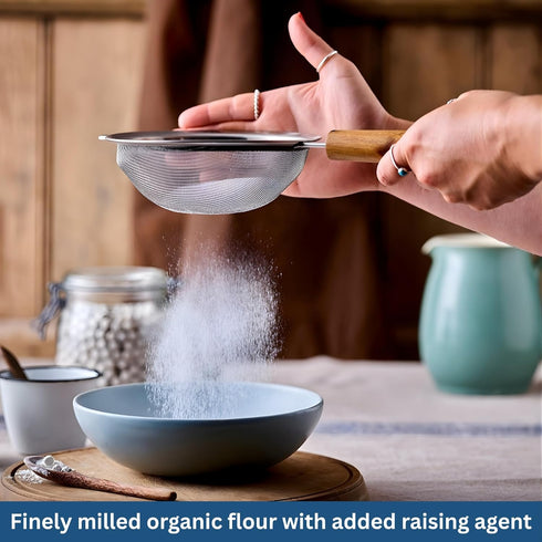 2.2 lb (1 Doves Farm Organic Self Rising Flour kg) - Kosher & Vegan Friendly British Self Raising White Flour