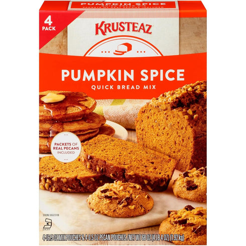 Krusteaz Pumpkin Spice Quick Bread Mix