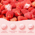 Awzag 8.82 Oz Freeze Dried Strawberries Crispy Freeze-Dried Whole Strawberries Intense Sweet & Tart Flavor Natural