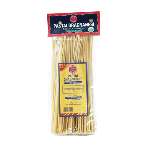 Pastai Gragnanesi Spaghetti Organic Italian Pasta di Gragnano | I.G.P. Protected | 17.6 Ounce