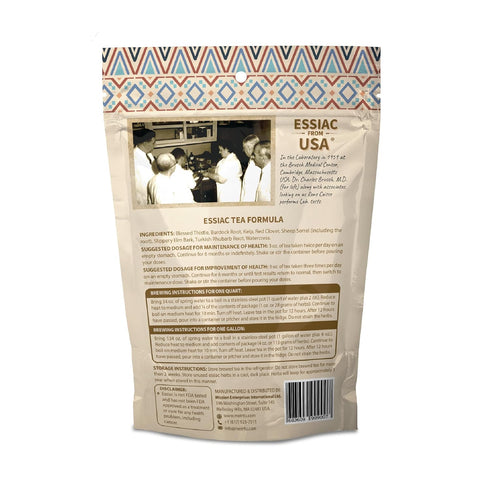 8 20% 4 oz MEINTU Organic Essiac Tea Herb Powder Formula Sheep Sorrel with Root - Stand-Up Airtight Zipper Pouch