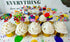 36Pcs Art Paint Party Cupcake Toppers, Paint Brush Cupcake Picks for Art Theme Birthday Party Baby Shower Supplies