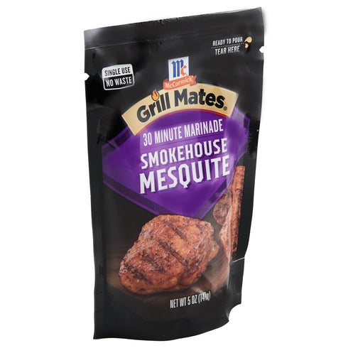 McCormick Grill Mates Smokehouse Mesquite 30 Minute Marinade, 5 oz (Pack of 6)