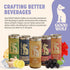 12 oz 2 GOOD WOLF Pia Colada Probiotic Refresher fl - Refreshing Sparkling Drink with lush flavors of tropical