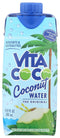 Vita Coco 100% Pure Coconut Water, Resealable, 17 Oz (Pack of 12)