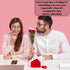 250g (8.8oz) Dubai Chocolates with Pistachio Cream | Valentines Day Gift in Elegant Heart-Shaped Box with White Ribbon
