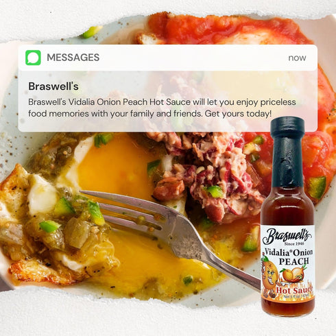 Braswell's Vidalia Onion Peach Hot Sauce