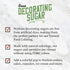 4.2 3-Pack Watkins Green Decorating Sugar (No Artificial Dyes), Non-GMO, Ounce