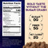 3 Pack Nebula Snacks PNut Butta Chocolate Bites Zero Sugar Dark Chocolate Bites with Creamy Peanut Butter & Sea Salt