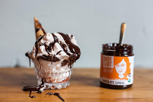 (1 Date Lady Chocolate Date Spread | Organic, Vegan, Paleo, Gluten Free & Kosher, No Added Sugar, No Preservatives Jar)
