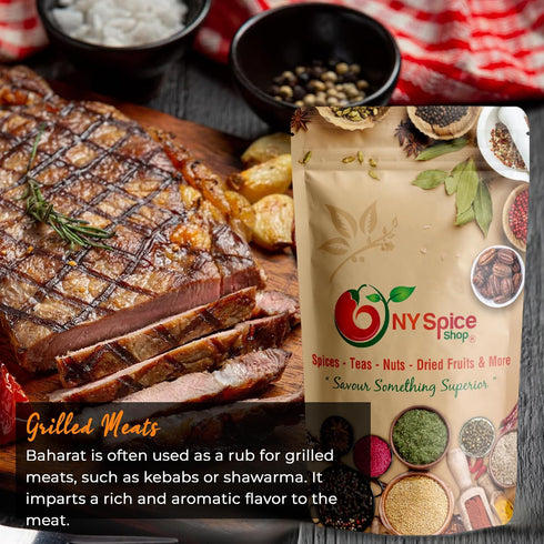 6 NY Spice Shop Baharat Seasoning Blend - Ounce Middle Eastern Baharat Spice for Cooking And Culinary Use - Aromatic