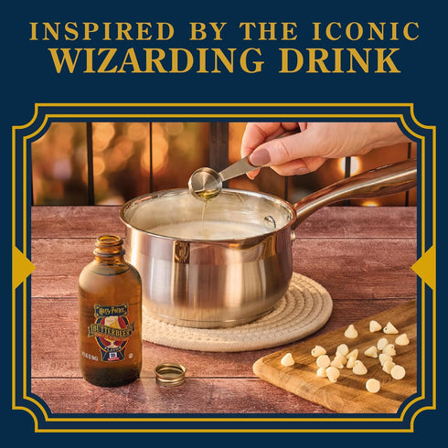 4 oz McCormick Harry Potter Butterbeer Flavor, Limited Edition, Caramel and Butterscotch Flavor, For Baked Goods, Ice