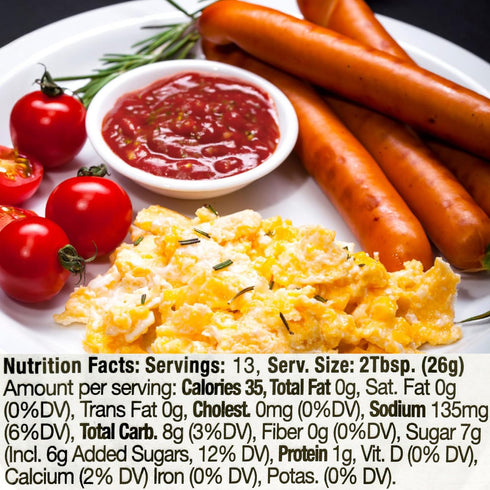 3 Pack (3 12 oz Homade Chili Sauce Bottles) Sweet & Tangy Tomato-Based Condiment for Meatballs, Meatloaf Glaze