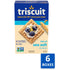 6 8.5 oz Triscuit Hint of Sea Salt Whole Grain Wheat Crackers, Vegan Crackers, Vegan Snacks, Bulk Snacks, - Boxes