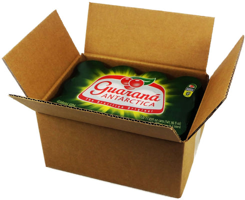 12 Pack 11.83 FL.Oz 350ml 12x1 Guaran Antrctica Soft Drink - - - Refrigerante Guaran Antrctica Lata