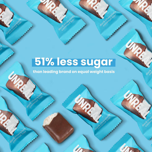 (3 3g 3 9.5oz UNREAL Dark Chocolate Coconut Bars Value Size Bags) | Vegan, Sugar, & Simple Ingredients | Non-GMO