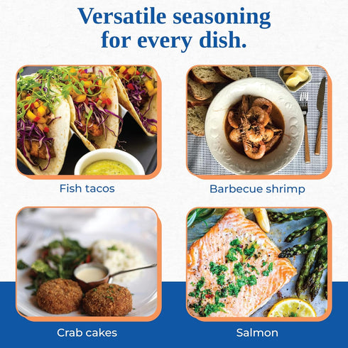 Chef Paul Seafood Magic Seasoning Blends, 2 Oz, Perfect for Crab, Shrimp & Salmon