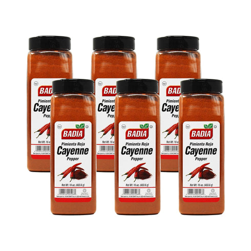 16 (Pack 6) Badia Red Pepper Ground, Ounce