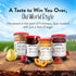 4CT/ 9.52oz Old World Quality Foods Jam Assortment each