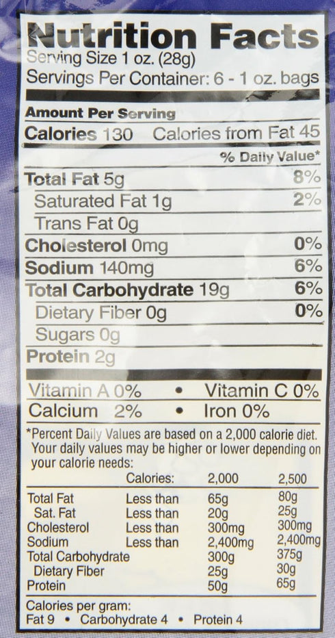 1oz (Pack 6) Pirates Booty Cheese Puffs, Healthy Kids Snacks, Real Aged White Cheddar, Individual Snack Sized Bags