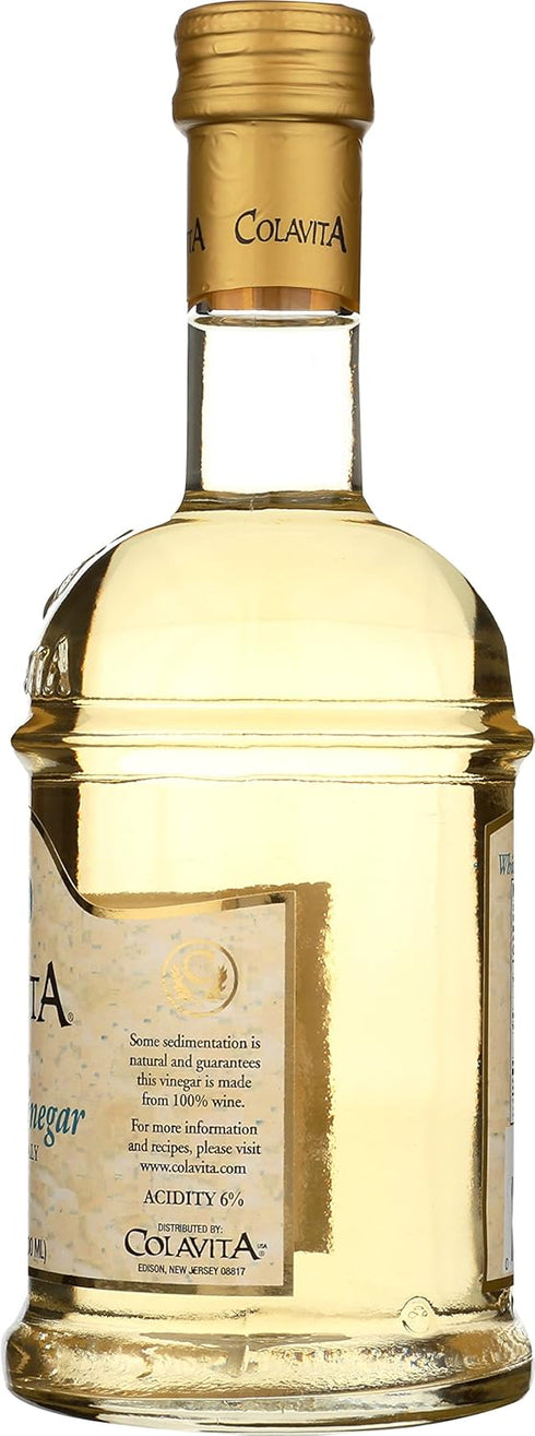 COLAVITA 16.9 (Pack 2) White Balsamic Vinegar, Ounce
