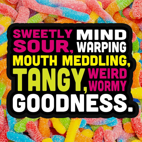 Gummy 5 Trolli Sour Brite Crawlers Candy, Worms Sour Candy, Pound Bulk Bag