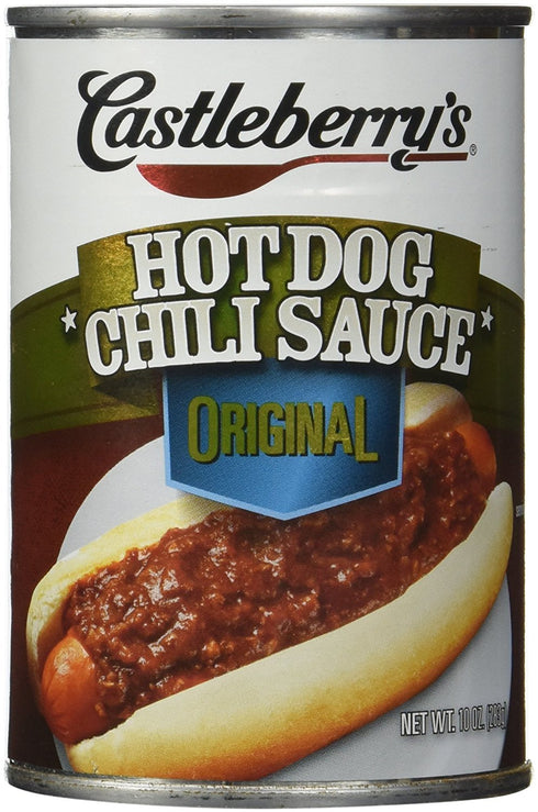 Castleberry's Hot Dog Chili Sauce Original, 10 oz