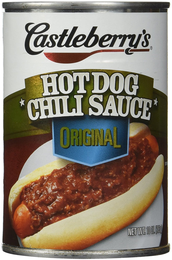 Castleberry's Hot Dog Chili Sauce Original, 10 oz