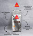 1kg/35.2oz, 12, Delta Cafs Platinum Whole Bean Coffee Intensity Arabica & Robusta Blend - Aromatic and Roasted Nuts