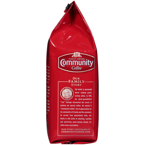 Community 12 (Pack 1) Coffee Premium Ground Coffee, Signature Blend, Dark Roast, Ounce