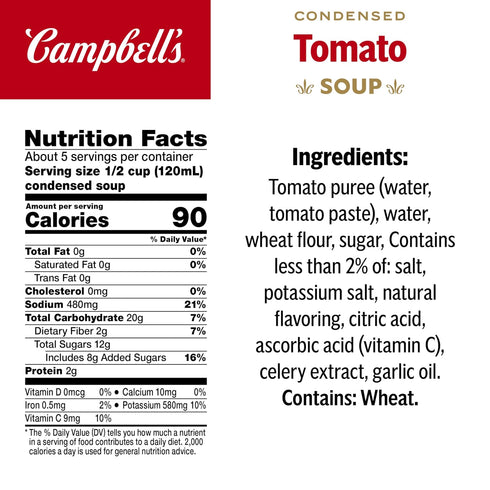 23.2 oz Campbell's Condensed Tomato Soup, Family Size Can