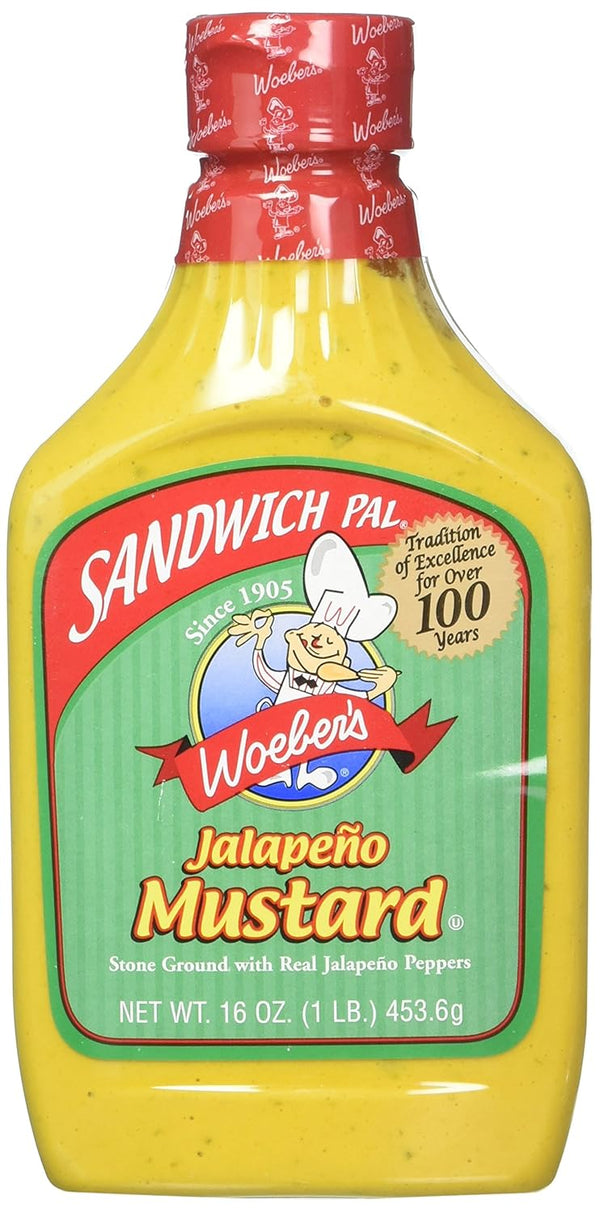 Woeber's Woeber Mustard Sandwich Pal Jalapeno