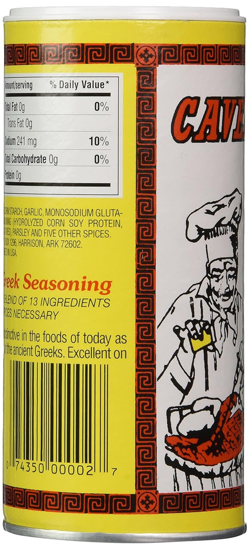 Cavender's All Purpose Greek Seasoning, 8 oz