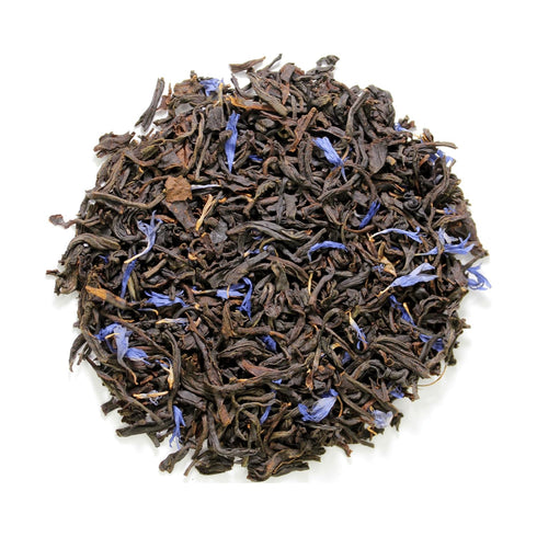 (3.53oz-100g-50 Zyanna Earl Grey Tea - Premium Black Tea with Natural Bergamot Oil & Blue Corn Flower Cups) - Classic
