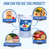 3 oz 100% Thousand Lakes Freeze Dried Fruit - Strawberries and Bananas - | No Sugar Added | Fruit | Sliced for Snacking
