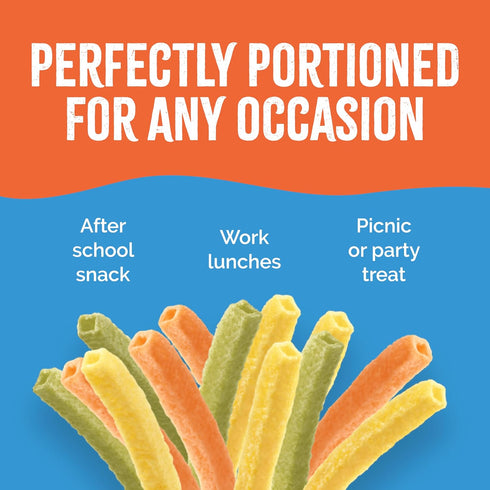 Pack, 1 Oz (Pack 24) Sensible Portions Garden Veggie Snacks - Veggie Straws, Snack Size Variety Sea Salt & Zesty Ranch
