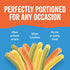 Pack, 1 Oz (Pack 24) Sensible Portions Garden Veggie Snacks - Veggie Straws, Snack Size Variety Sea Salt & Zesty Ranch