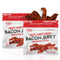Sriracha Flavored Bacon Jerky, 12g Protein Per Bag, Tender & Easy to