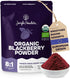 Jungle Powders Organic Blackberry Powder 5 Ounce Bag USDA Certified Freeze Dried