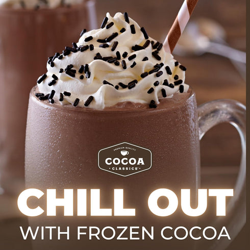 1.25oz Packets (Pack 36) Cocoa Classics Arctic White Cocoa Mix, Hot Chocolate, Made with Nonfat Milk, Just Add Hot