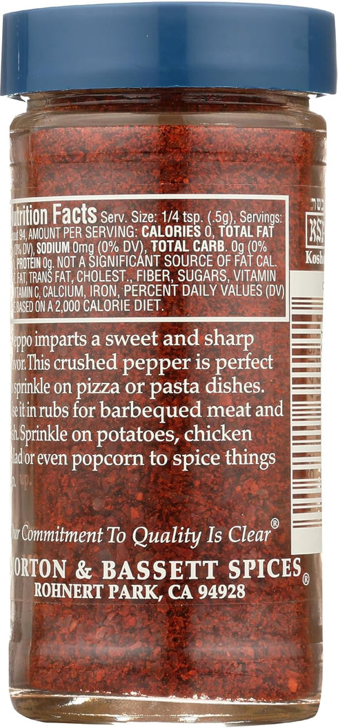 Bassett 1.7 (Pack 3) Morton & Aleppo Pepper, All Natural, Kosher, MSG Free, Non-GMO, Ounce