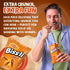 Packaged 1.23oz (Pack 12) Osem Bissli Crunchy BBQ Wheat Snack - Kosher, No Artificial Colors or Preservatives