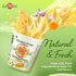 100% isiBisi Gluten-Free SpeedyPasta Cheese Pasta Cups - Microwavable-Ready Baby Rigatoni Noodles, Non-GMO, Made