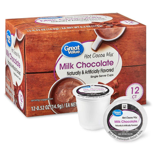 BUTO 12 Count Pack 1)_AB Cappuccino Coffee and Hot Drink Single Serve Pods, (Hot Cocoa