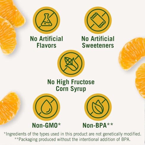 100% 12 Pack, 4 oz DEL MONTE Mandarin Oranges FRUIT CUP Snacks, in Juice