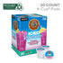 20 Count The Original Donut Shop Iced Refreshers, Mango Dragonfruit Lemonade Flavor, Keurig Single Serve K-Cup Pods