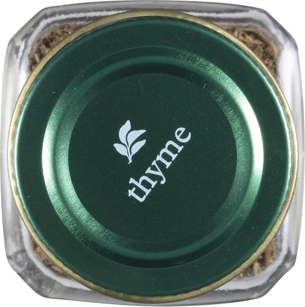 Simply Organic Whole Thyme Leaf, 0.78 Ounce Jar, Non GMO, Kosher, Woodsy, Herbaceous, Aromatic