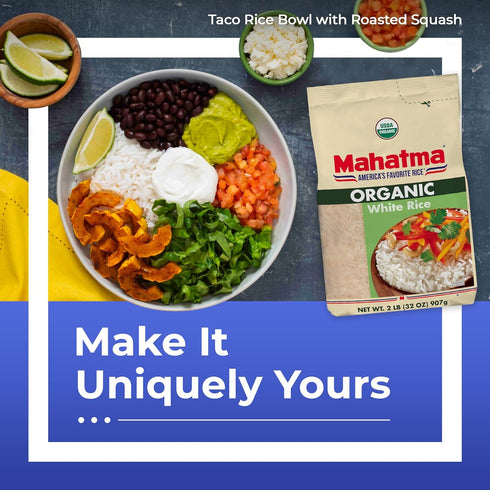 2lb Mahatma Organic White Rice, Bag