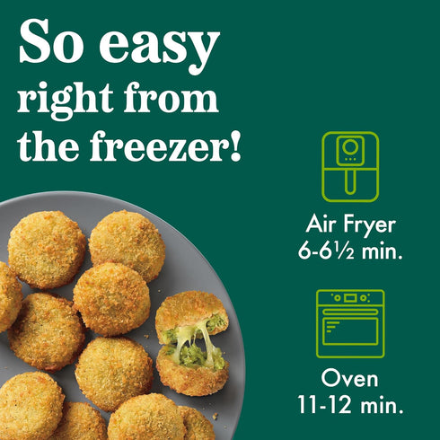 9 OZ DR PRAEGERS Broccoli Cheddar Cheesy Bites